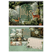 Календарь настенный "Фреска Изумрудного леса" 2026