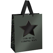 Пакет бумажный "For man" 11х14х6,5см