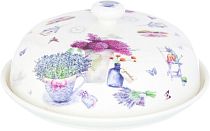 "Лаванда" Блюдо для блинов 23x23x9,5см