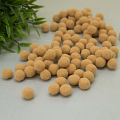 Наполнитель для подарочных коробок "Big balls" d=1,5см, цв.коричневый