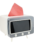 Салфетница-подставка для телефона 18,5х16х14,5см, цв.белый