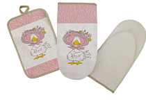 "Пёрышко гуся" Рукавица