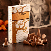 "Eco Green" Конусные благовония "Сандал" 20шт