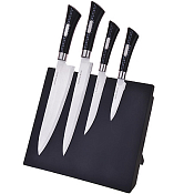 Набор ножей на магнитной подставке 5пр