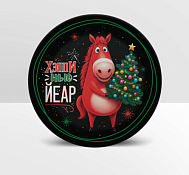 "Красная лошадь" Набор бум.тарелок 6шт 18см