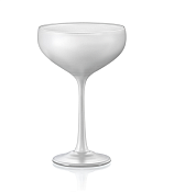 "Пралине" Набор бокалов для шампанского (Coupe) 4шт. 180мл, цв.белый