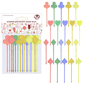 Шпажки для канапе "Карты" 20шт. 9см