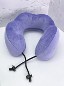 Подушка туристическая "Classic" 25х11х9см, цв.фиолетовый