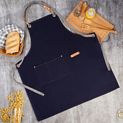 Фартук "Стиль" 70х78см, цв.синий