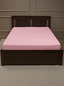 "Amore Mio" Простыня на резинке 180х200х20см, цв.персиковый