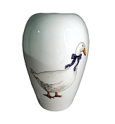 "Гуси" Ваза "Saphyr" 17,5см