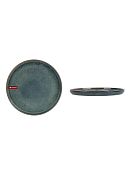 "Glaze" Тарелка обеденная 26,5см цв.серый