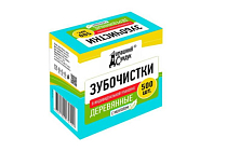 "Домашний Сундук" Зубочистки в индивидуальной упаковке с МЕНТОЛОМ, 500шт.