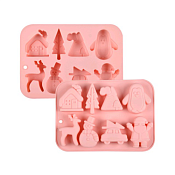 Форма для конфет "Holidays" 20х14х1,8см, 8 ячеек