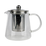 Чайник заварочный с металлическим фильтром 550мл, в п.у.