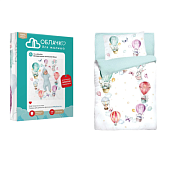 "Облачко" Комплект постельного белья "Charm" в детскую кроватку, 40х60см, бязь