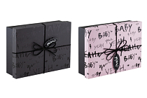 Коробка подарочная "Secret Gift" 26х19х8см, 2цв.
