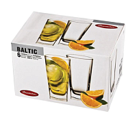 "PSB" BALTIC" Набор стаканов высоких 6шт 290мл
