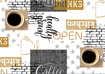 Клеенка "Jakline" Кофе 140см