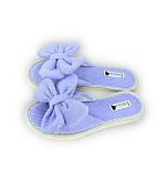"Forio" Тапочки женские "Бант.Фиолетовые" размер 36-37
