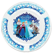 "Холодное сердце" Тарелка 20см