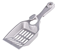 "ALTA" Совок для кошачьего туалета 22,5х9,5х4см, цв.серый