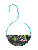 Вешалка металл. с текстильным покрытием для шарфов и акс. 14.5х0.44х24см