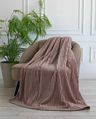 "Happy Family" Покрывало "Волна" 150х220см,цв.пудровый