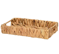 Поднос прямоугольный "Золотистый колос" 24х14х4см, цв.бежевый