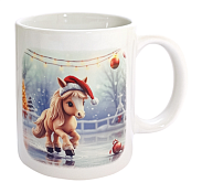Кружка "Белая лошадка" 350мл