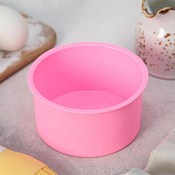 Форма для выпечки "Круг" 9,5х5,4см, цв.ассорт