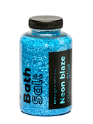 Соль для ванны с шиммером "Crystal blue" 500гр.