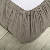 "Mona Liza" Простыня на резинке по периметру "Steel" 180х200х25см