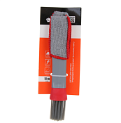 "ЕРМАК" Щетка для труднодоступных мест в авто 18см, цв.серо-красный