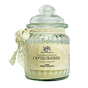 Свеча в банке "Сочельник" 45ч