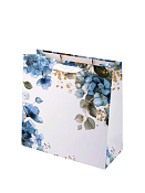 Пакет бумажный "Цветочный вальс" 25х25х11см