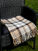 Плед "Валенсия.BABBLE" 140х200см, бел-пес-кор