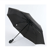 "DripDrop" Зонт мужской, 3 слож., автомат, цв.черный