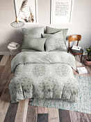 "Ночь нежна" Комплект постельного белья "Мечта" 2сп с евро-простыней, 70х70см,поплин