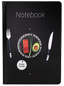 Записная книжка "Eating healthy" 20,5х14,5см