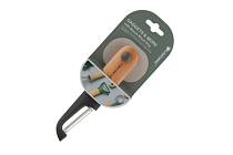 "Anthracite" Овощечистка с продольным зубчатым лезвием 16х1,7см