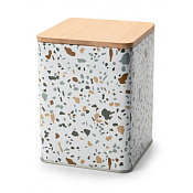 "Apollo" Terrazzo" Банка для хранения 1,1л 13,2х10,3см