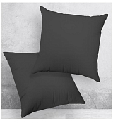 "Василиса" Набор наволочек 70х70см 2шт, цв.графит, перкаль