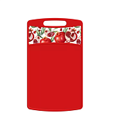 "Bergamo" Доска разделочная 26х15,5см цв.красный