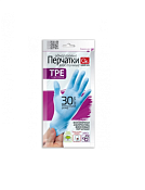 "GRIFON" Набор перчаток эластичных, одноразовых, 30шт.