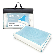 Подушка анатомическая "Bravo"Breeze" с охлаждающим гелем 40х60х12см, с эффектом памяти