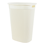"OSLO"Milk" Корзина для белья 55л, 44,5х35,3х60,9см, цв.молочный