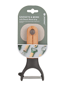 "Anthracite" Овощечистка с поперечным зубчатым лезвием 14.3х7см