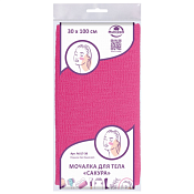 Мочалка для тела "Сакура" 30х100см