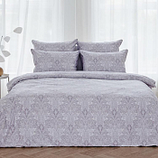 Комплект постельного белья "Ададжио" евро, 50х70см, 70х70см, мако-сатин (египетский хлопок)